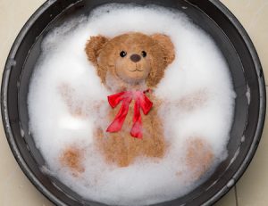 how to wash teddy bear at home