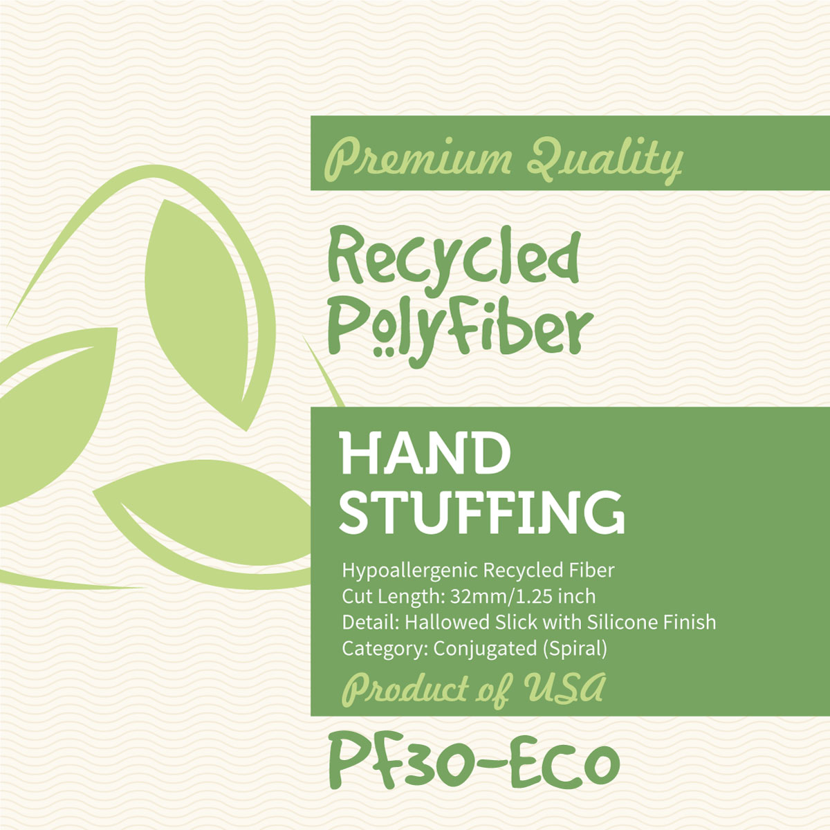 Polyfiber for Machine Stuffing - 25 lb Box - The Zoo Factory